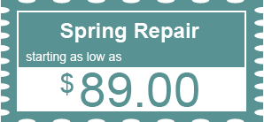 $89.00 - Spring Repair