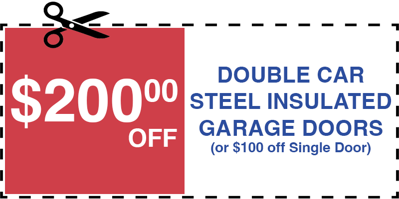 200 off garage door repair Merrick